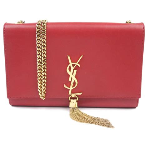 sac ysl cuir|rouge velours YSL.